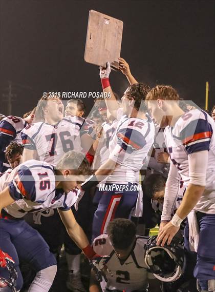 Thumbnail 1 in San Joaquin Memorial @ Tulare Union (CIF 2-A NorCal Championship) photogallery.