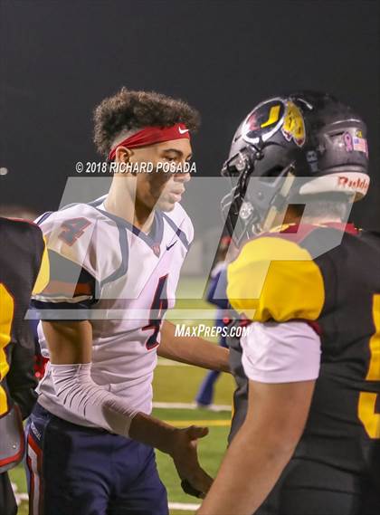 Thumbnail 1 in San Joaquin Memorial @ Tulare Union (CIF 2-A NorCal Championship) photogallery.