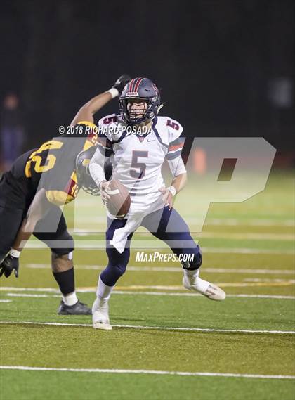 Thumbnail 1 in San Joaquin Memorial @ Tulare Union (CIF 2-A NorCal Championship) photogallery.