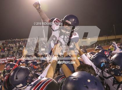 Thumbnail 3 in San Joaquin Memorial @ Tulare Union (CIF 2-A NorCal Championship) photogallery.