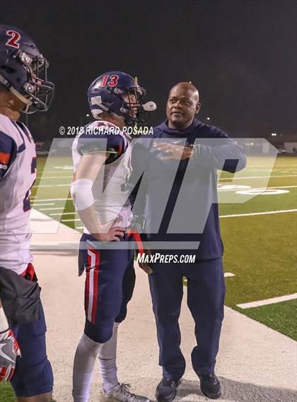 Thumbnail 3 in San Joaquin Memorial @ Tulare Union (CIF 2-A NorCal Championship) photogallery.