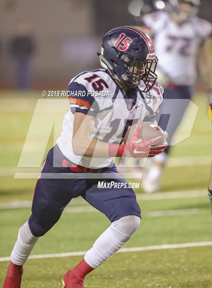 Thumbnail 3 in San Joaquin Memorial @ Tulare Union (CIF 2-A NorCal Championship) photogallery.