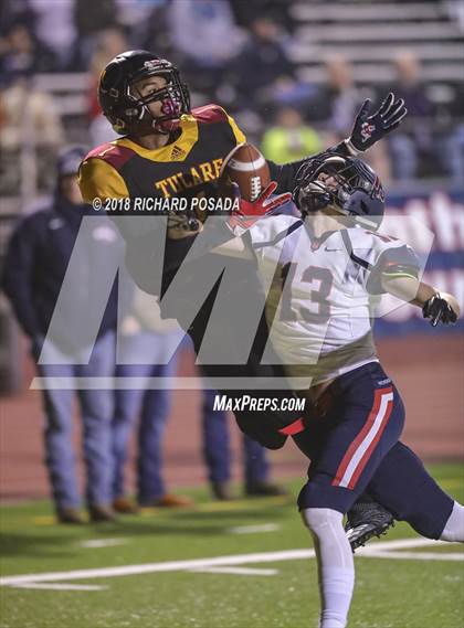 Thumbnail 3 in San Joaquin Memorial @ Tulare Union (CIF 2-A NorCal Championship) photogallery.