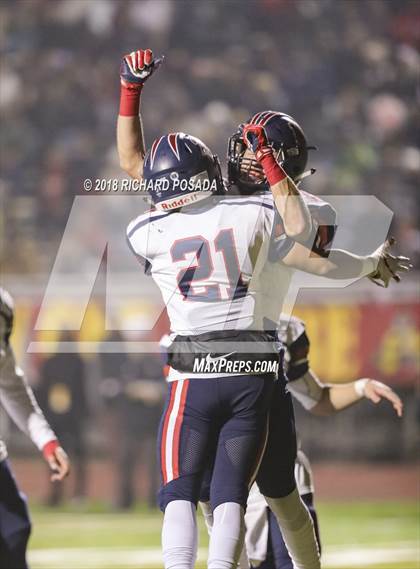 Thumbnail 1 in San Joaquin Memorial @ Tulare Union (CIF 2-A NorCal Championship) photogallery.