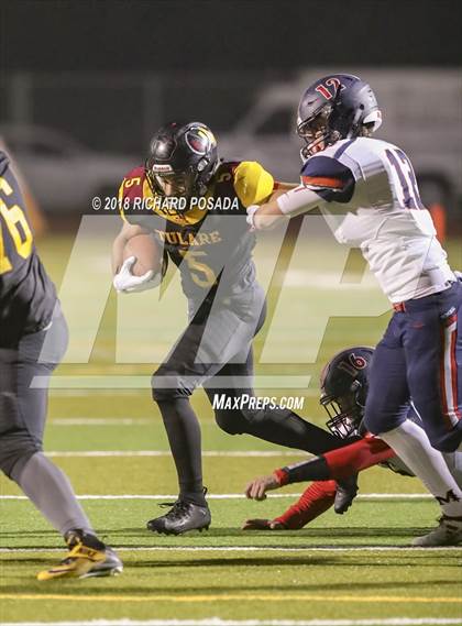 Thumbnail 1 in San Joaquin Memorial @ Tulare Union (CIF 2-A NorCal Championship) photogallery.