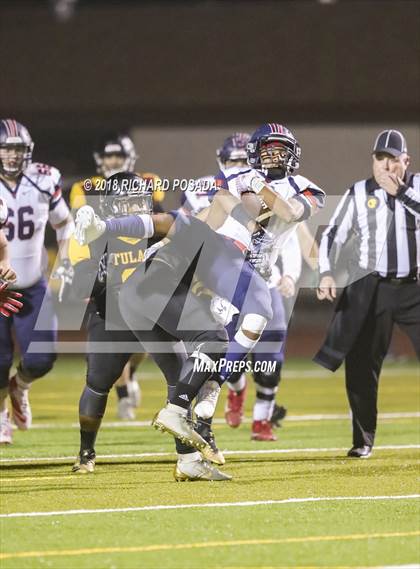 Thumbnail 3 in San Joaquin Memorial @ Tulare Union (CIF 2-A NorCal Championship) photogallery.