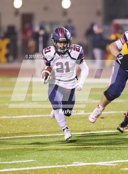 Thumbnail 2 in San Joaquin Memorial @ Tulare Union (CIF 2-A NorCal Championship) photogallery.