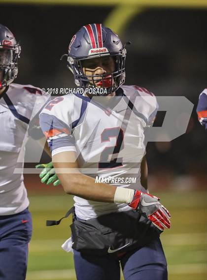 Thumbnail 2 in San Joaquin Memorial @ Tulare Union (CIF 2-A NorCal Championship) photogallery.