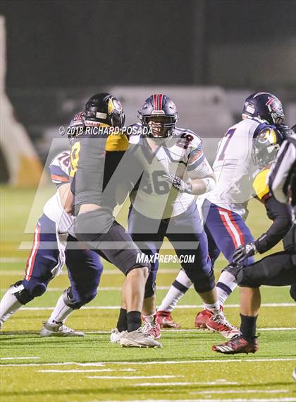 Thumbnail 1 in San Joaquin Memorial @ Tulare Union (CIF 2-A NorCal Championship) photogallery.