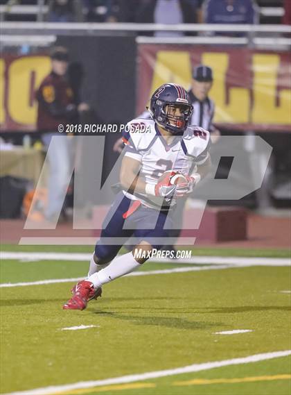 Thumbnail 3 in San Joaquin Memorial @ Tulare Union (CIF 2-A NorCal Championship) photogallery.