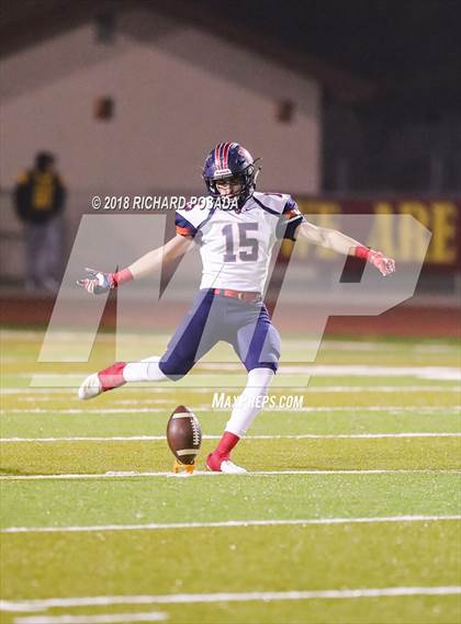 Thumbnail 2 in San Joaquin Memorial @ Tulare Union (CIF 2-A NorCal Championship) photogallery.