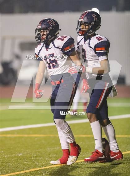 Thumbnail 3 in San Joaquin Memorial @ Tulare Union (CIF 2-A NorCal Championship) photogallery.