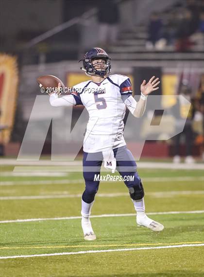 Thumbnail 3 in San Joaquin Memorial @ Tulare Union (CIF 2-A NorCal Championship) photogallery.