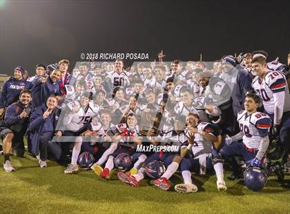 Thumbnail 3 in San Joaquin Memorial @ Tulare Union (CIF 2-A NorCal Championship) photogallery.