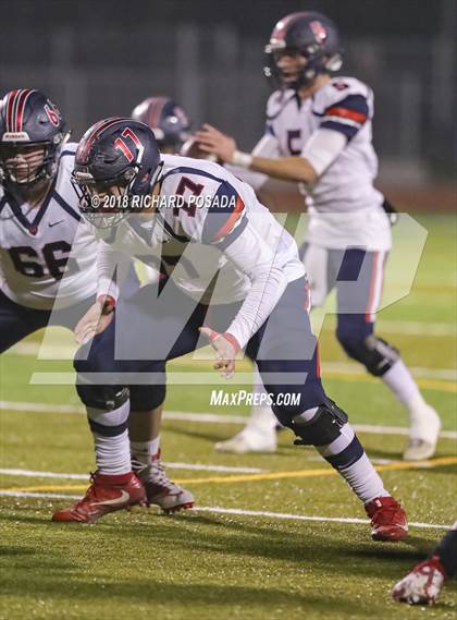 Thumbnail 1 in San Joaquin Memorial @ Tulare Union (CIF 2-A NorCal Championship) photogallery.