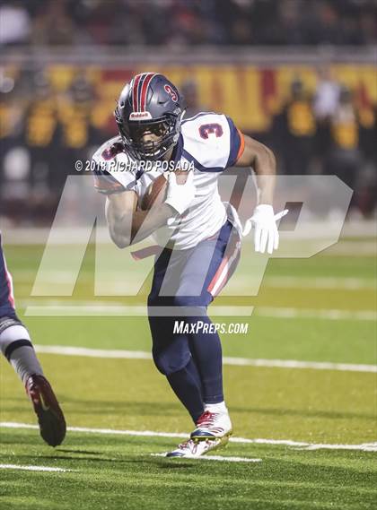 Thumbnail 3 in San Joaquin Memorial @ Tulare Union (CIF 2-A NorCal Championship) photogallery.