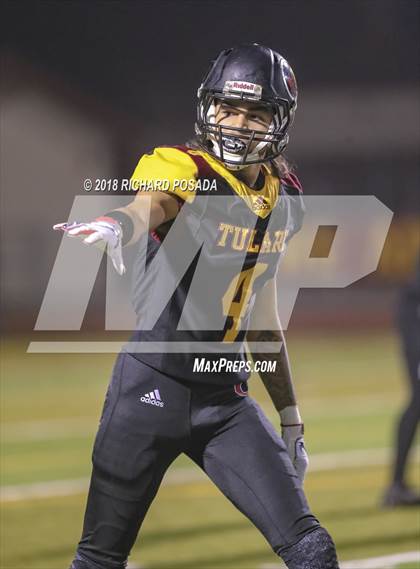 Thumbnail 1 in San Joaquin Memorial @ Tulare Union (CIF 2-A NorCal Championship) photogallery.