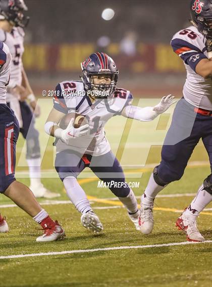 Thumbnail 2 in San Joaquin Memorial @ Tulare Union (CIF 2-A NorCal Championship) photogallery.
