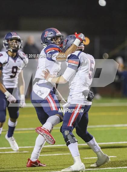 Thumbnail 1 in San Joaquin Memorial @ Tulare Union (CIF 2-A NorCal Championship) photogallery.