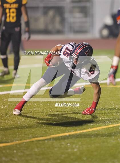 Thumbnail 3 in San Joaquin Memorial @ Tulare Union (CIF 2-A NorCal Championship) photogallery.