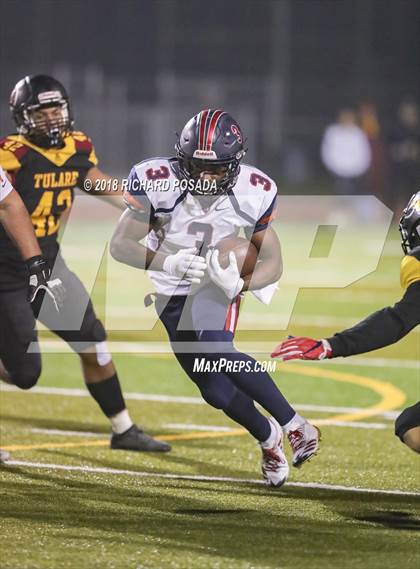 Thumbnail 2 in San Joaquin Memorial @ Tulare Union (CIF 2-A NorCal Championship) photogallery.