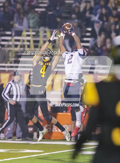 Thumbnail 1 in San Joaquin Memorial @ Tulare Union (CIF 2-A NorCal Championship) photogallery.