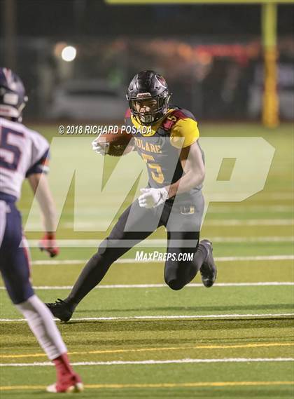 Thumbnail 3 in San Joaquin Memorial @ Tulare Union (CIF 2-A NorCal Championship) photogallery.