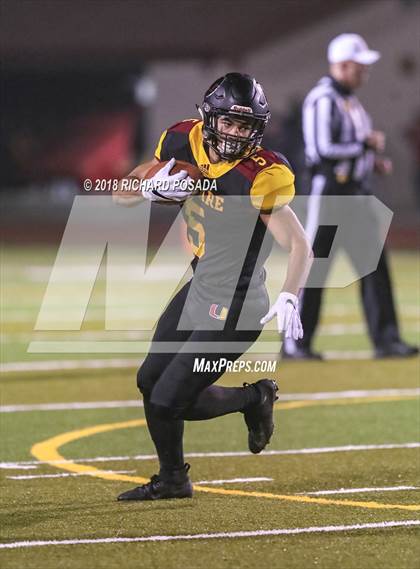 Thumbnail 1 in San Joaquin Memorial @ Tulare Union (CIF 2-A NorCal Championship) photogallery.