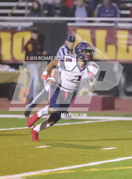 Thumbnail 1 in San Joaquin Memorial @ Tulare Union (CIF 2-A NorCal Championship) photogallery.