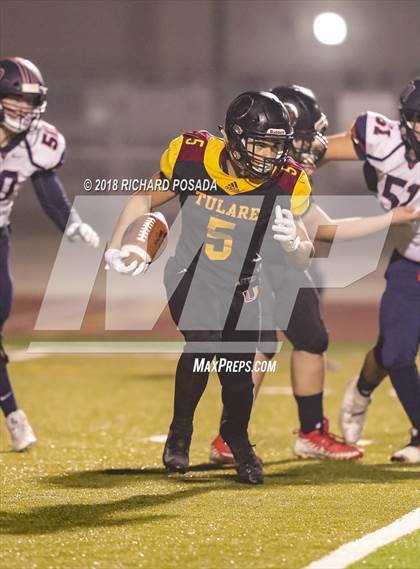 Thumbnail 1 in San Joaquin Memorial @ Tulare Union (CIF 2-A NorCal Championship) photogallery.
