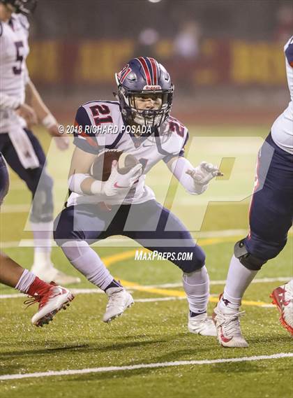Thumbnail 1 in San Joaquin Memorial @ Tulare Union (CIF 2-A NorCal Championship) photogallery.