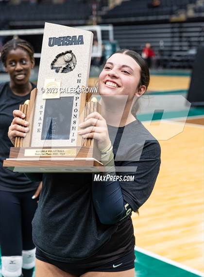 Thumbnail 1 in Lone Peak vs. Skyridge (UHSAA 6A Final) photogallery.