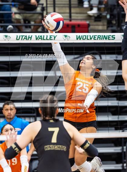 Thumbnail 1 in Lone Peak vs. Skyridge (UHSAA 6A Final) photogallery.