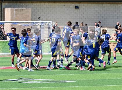 Thumbnail 3 in Liberty Hill vs. Highland Park (UIL 5A Soccer Division II Final) photogallery.