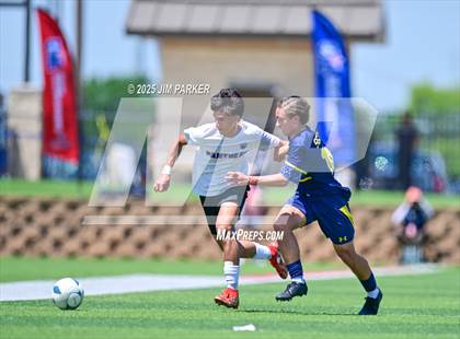 Thumbnail 3 in Liberty Hill vs. Highland Park (UIL 5A Soccer Division II Final) photogallery.