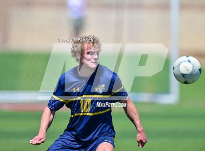 Thumbnail 2 in Liberty Hill vs. Highland Park (UIL 5A Soccer Division II Final) photogallery.