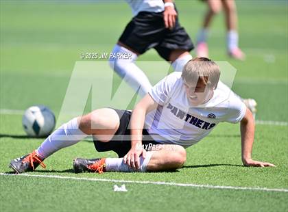 Thumbnail 2 in Liberty Hill vs. Highland Park (UIL 5A Soccer Division II Final) photogallery.