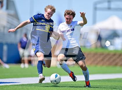 Thumbnail 3 in Liberty Hill vs. Highland Park (UIL 5A Soccer Division II Final) photogallery.