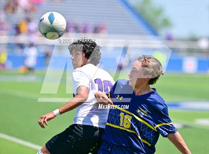Thumbnail 3 in Liberty Hill vs. Highland Park (UIL 5A Soccer Division II Final) photogallery.