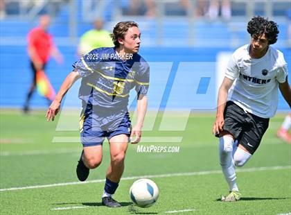 Thumbnail 3 in Liberty Hill vs. Highland Park (UIL 5A Soccer Division II Final) photogallery.