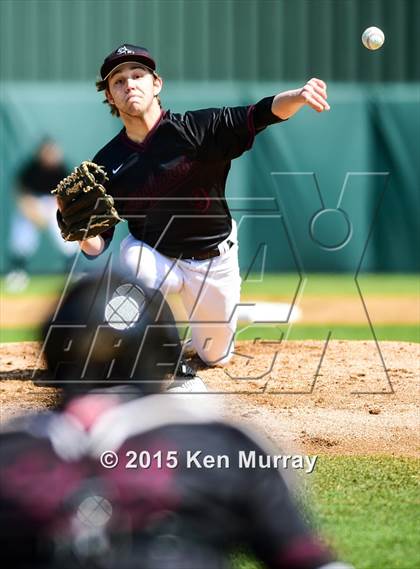 Thumbnail 2 in George Ranch vs Klein Collins (The Woodlands Tournament) photogallery.