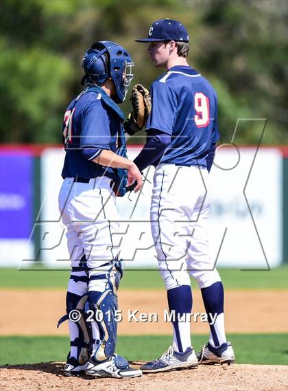 Thumbnail 1 in George Ranch vs Klein Collins (The Woodlands Tournament) photogallery.