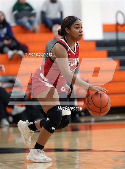 Thumbnail 2 in El Campo vs Franklin (Schulenburg Lady Horn Varsity Tournament) photogallery.