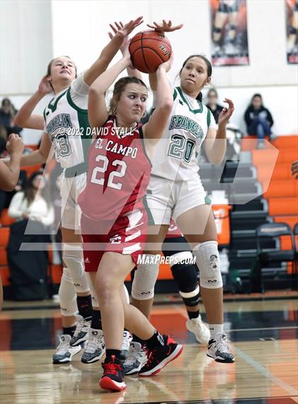 Thumbnail 2 in El Campo vs Franklin (Schulenburg Lady Horn Varsity Tournament) photogallery.