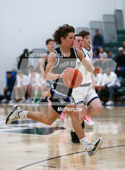Thumbnail 1 in Union Hill @ Perrin-Whitt (UIL Basketball 1A D1 Region 3 Area) photogallery.