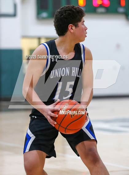 Thumbnail 3 in Union Hill @ Perrin-Whitt (UIL Basketball 1A D1 Region 3 Area) photogallery.