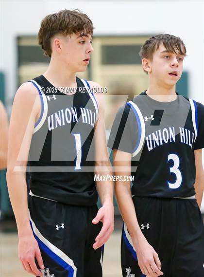 Thumbnail 1 in Union Hill @ Perrin-Whitt (UIL Basketball 1A D1 Region 3 Area) photogallery.