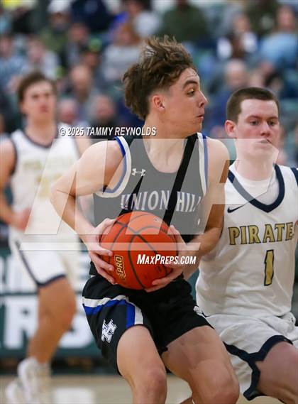 Thumbnail 2 in Union Hill @ Perrin-Whitt (UIL Basketball 1A D1 Region 3 Area) photogallery.