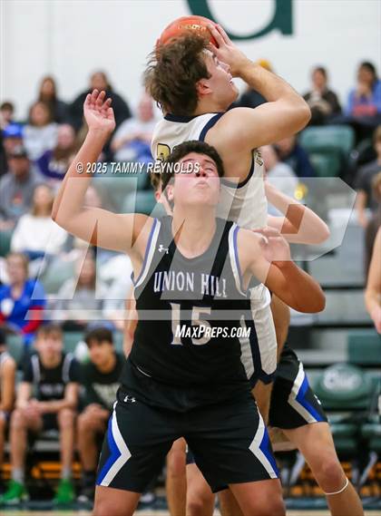 Thumbnail 2 in Union Hill @ Perrin-Whitt (UIL Basketball 1A D1 Region 3 Area) photogallery.