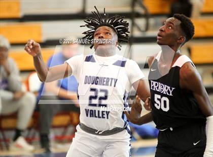 Thumbnail 3 in Dougherty Valley vs. Priory (NorCal Tipoff Classic) photogallery.